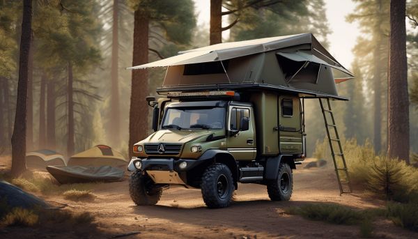 Unimog camping car : partez à l’aventure tout terrain